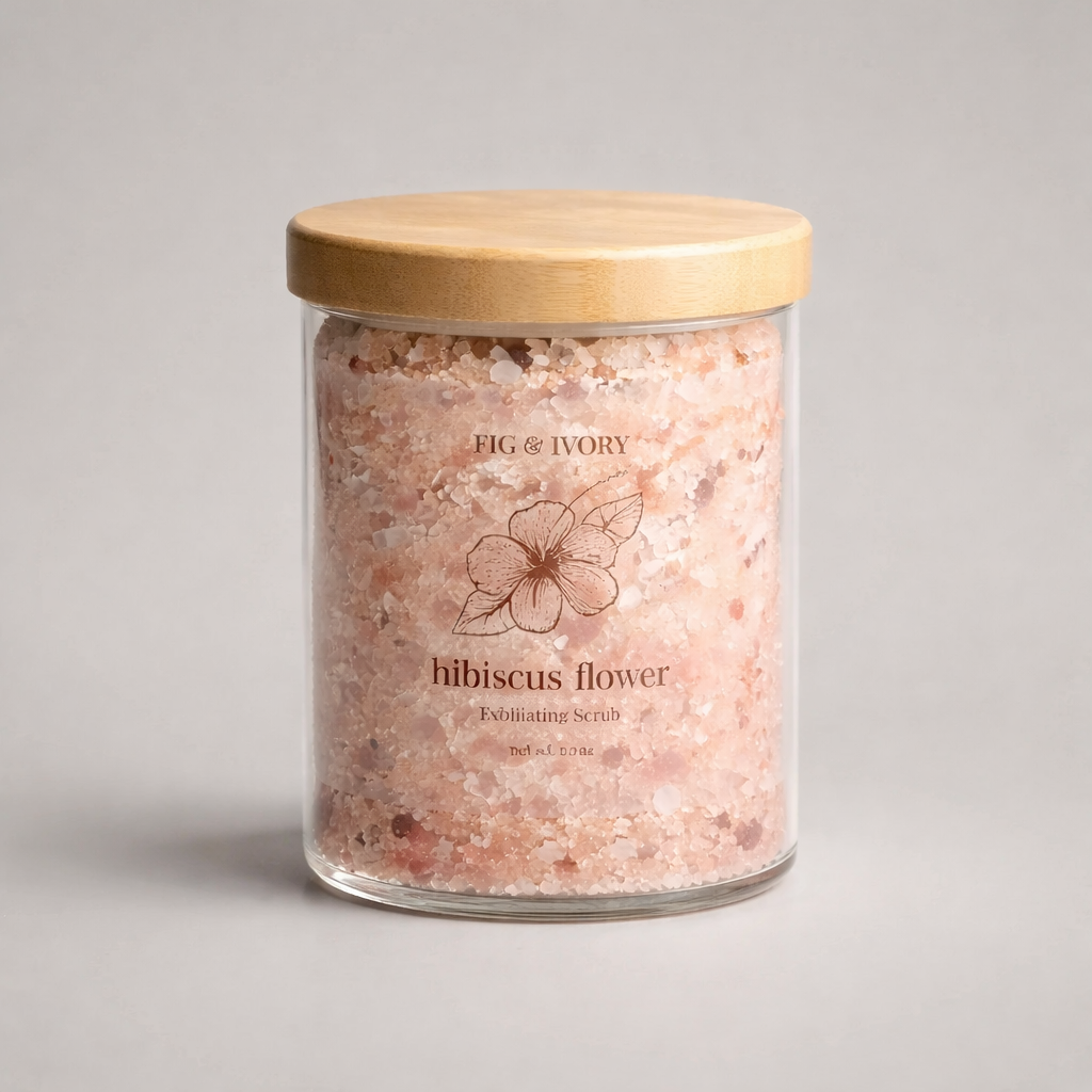 Hibiscus Flower Bath Salts