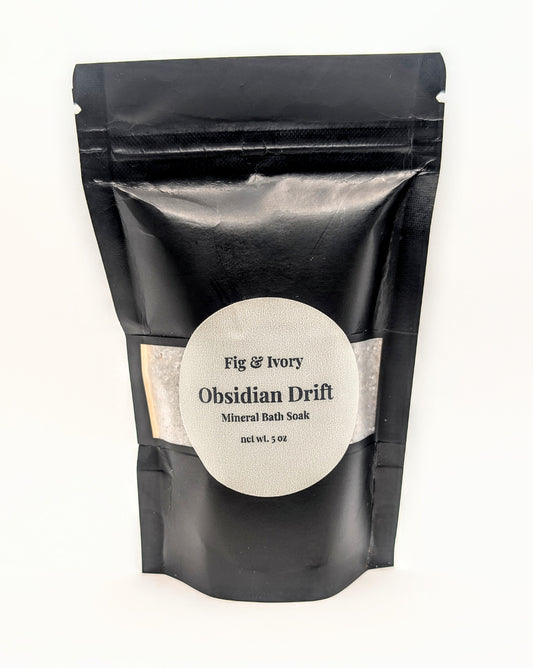 Obsidian Drift Mineral Bath Soak
