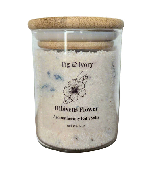 Hibiscus Flower Bath Salts