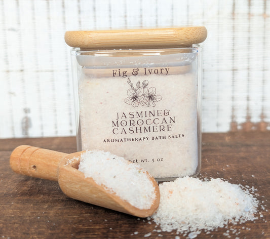 Jasmine & Moroccan Cashmere Bath Salts