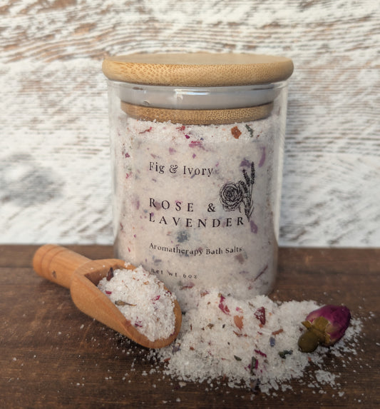 Rose & Lavender Bath Salts